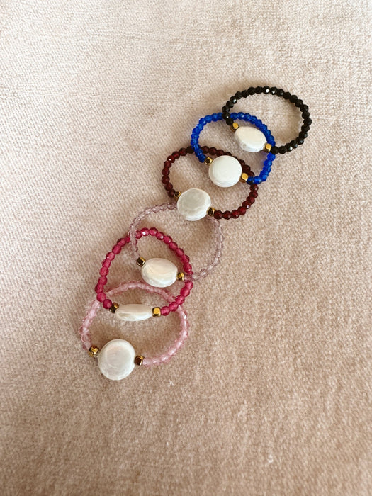 Anello Zaria - Miwi Jewels - anelli, perle