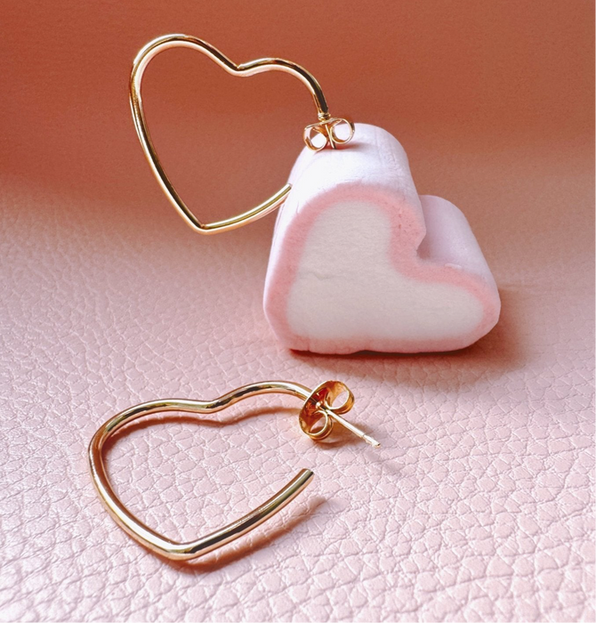 Orecchini cuore
