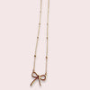 Collana Golden Bow - Miwi Jewels - collane