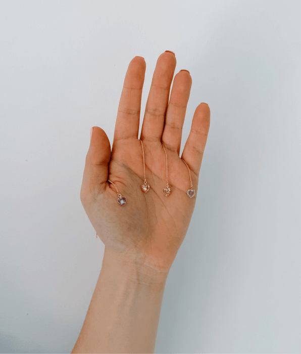 Orecchini Heart of Glass - Miwi Jewels - orecchini