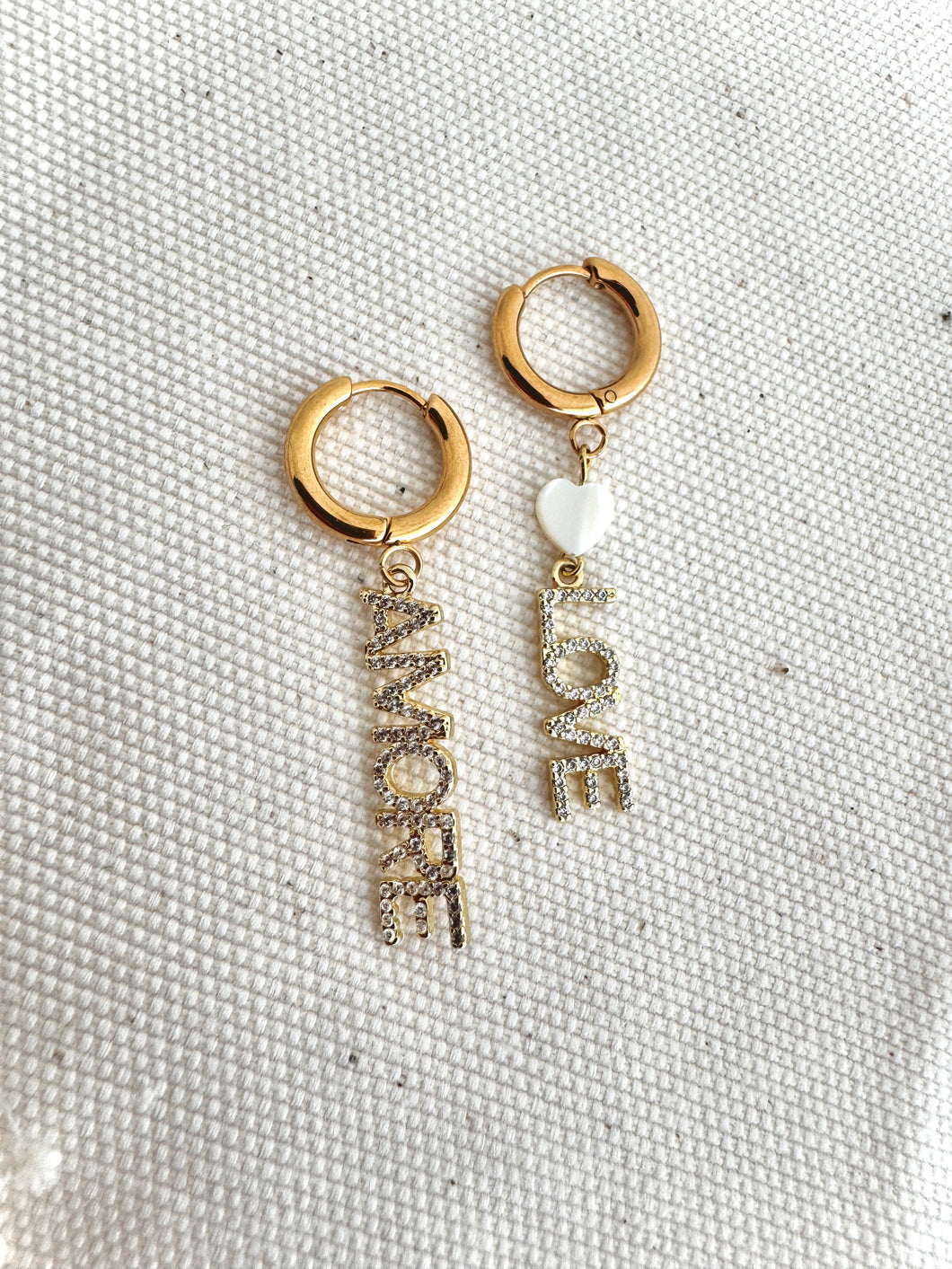 Orecchini I love amore