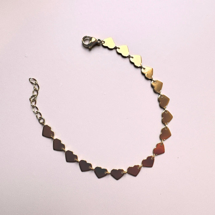 Bracciale cuoricini - Miwi Jewels - bracciali