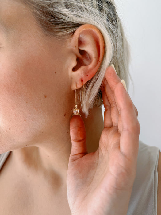 Orecchini Heart of Glass - Miwi Jewels - orecchini