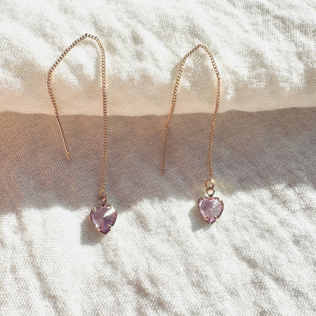 Orecchini Heart of Glass - Miwi Jewels - orecchini