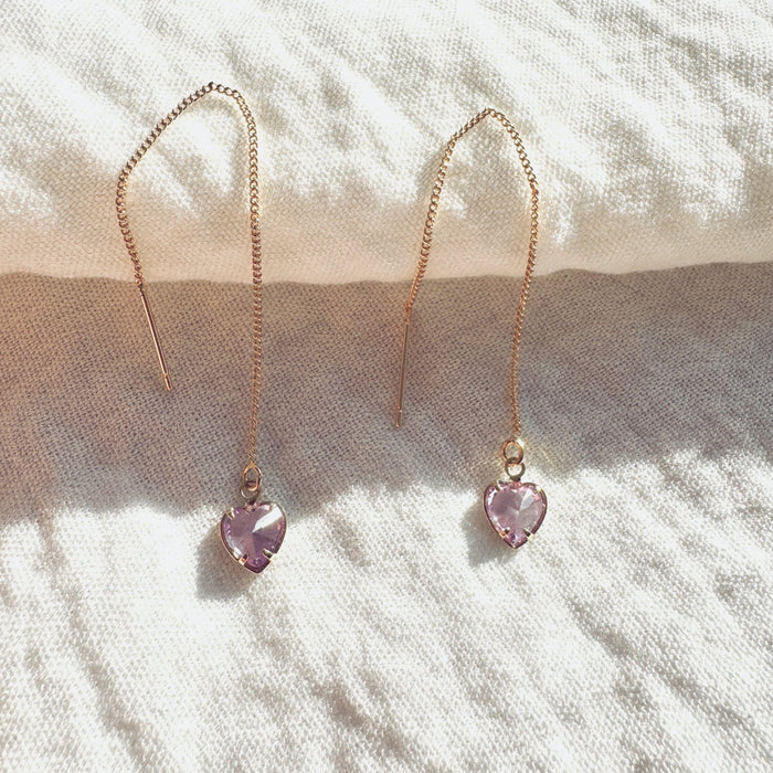 Orecchini Heart of Glass - Miwi Jewels - orecchini