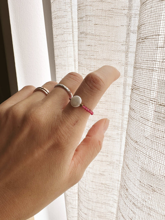 Anello Zaria - Miwi Jewels - anelli, perle