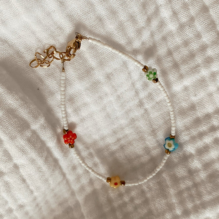 Bracciale murrine flowers - Miwi Jewels - 