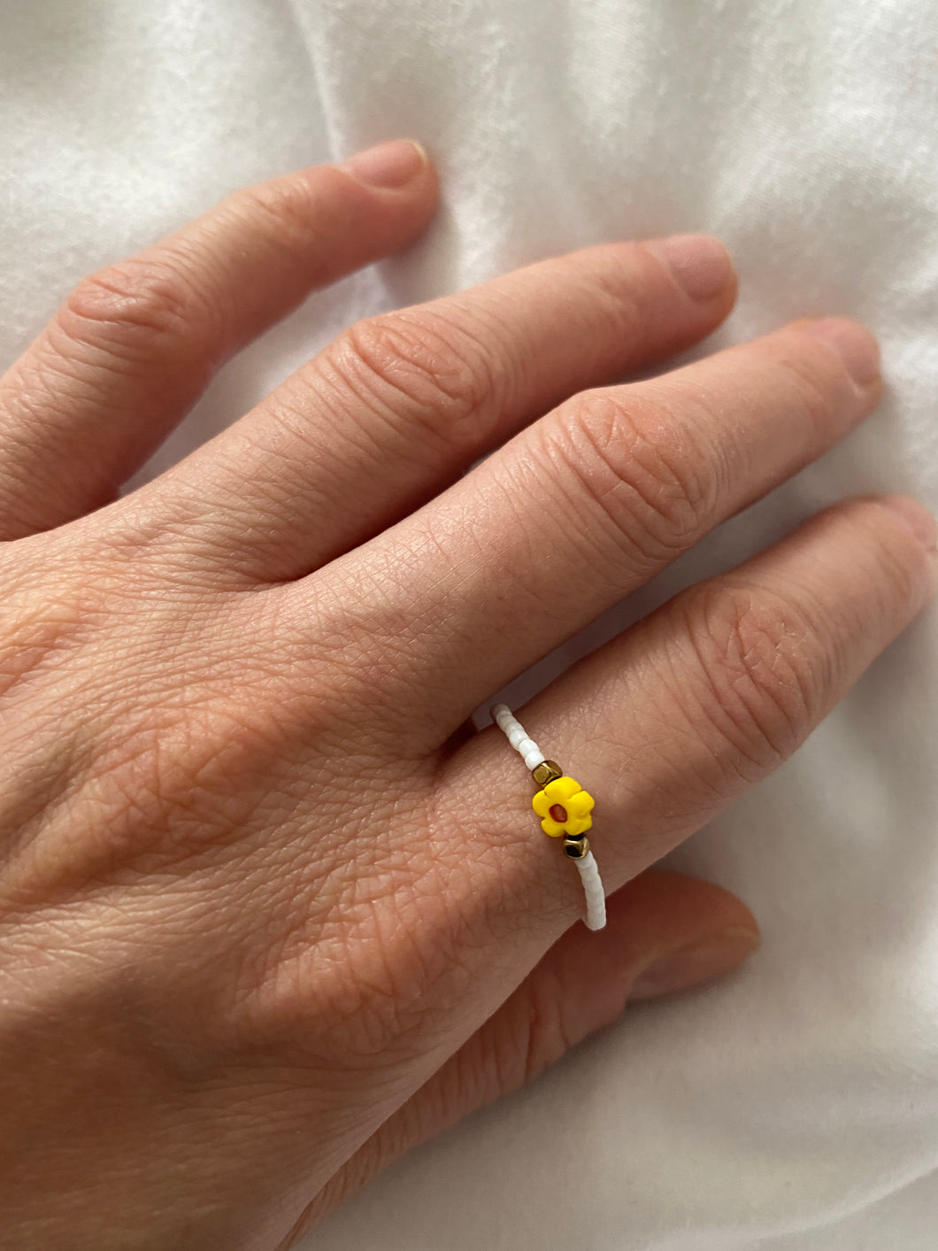 Murrine flowers ring