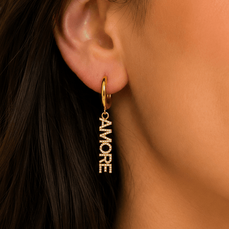 Ohrringe I love amore - Miwi Jewels - Ohrringe