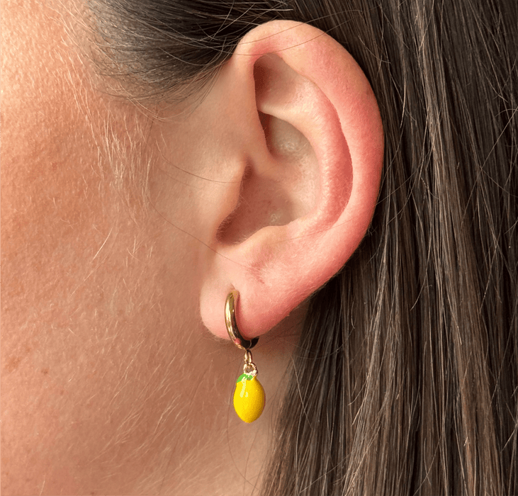 Orecchini a cerchietto Tuttifrutti - Miwi Jewels - orecchini