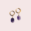 Orecchini Ametista - Miwi Jewels - orecchini