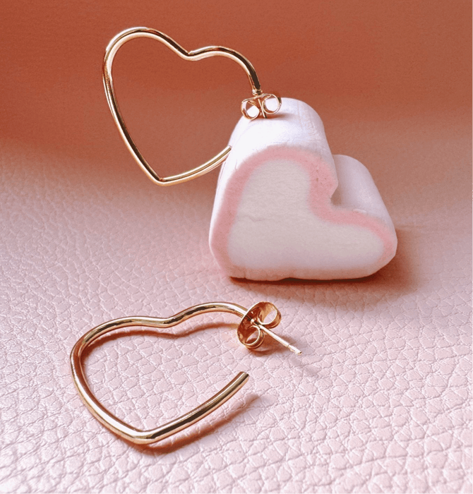 Orecchini cuore - Miwi Jewels - orecchini