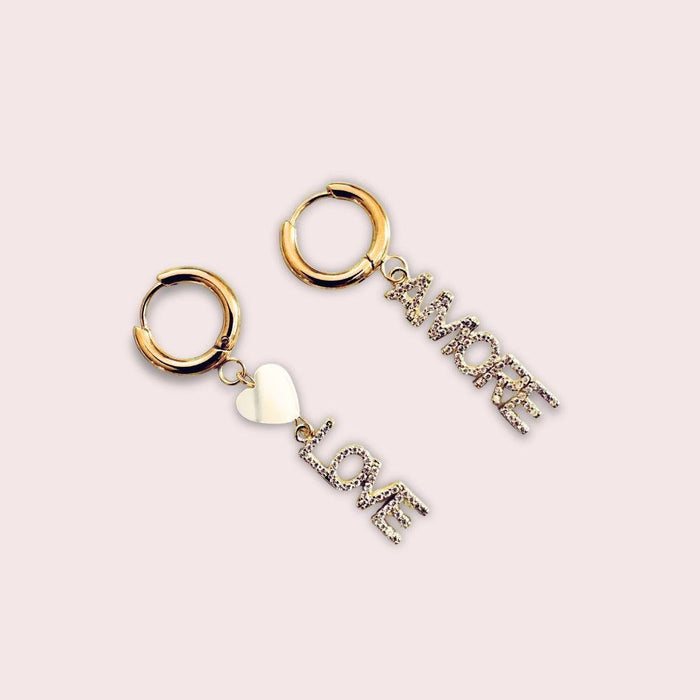 Orecchini I love amore - Miwi Jewels - orecchini