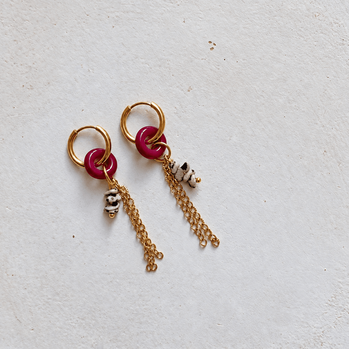 Ruby Ohrringe - Miwi Jewels - Ohrringe