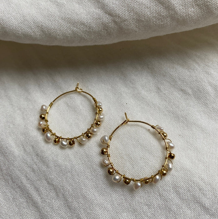 Orecchini Ava Perla - Miwi Jewels - orecchini