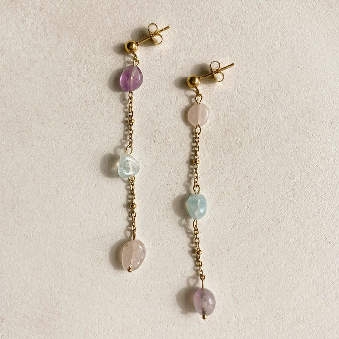 Orecchini Mineralia lunghi - Miwi Jewels - orecchini