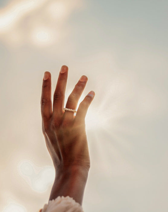 Anello Cloe - Miwi Jewels - anelli, perle